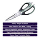 Blueberry's 8" Kitchen Scissor