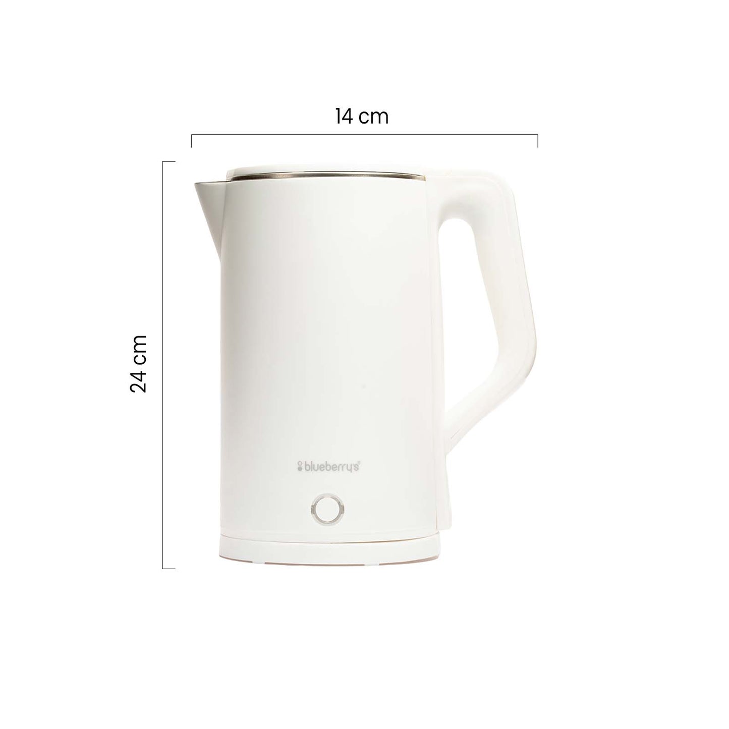 Blueberry's Stainless Steel 2-Liter 1500-Watts Electric Kettle