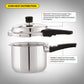 Blueberry's Premium Triply Stainless Steel 3-Liter Pressure Cooker