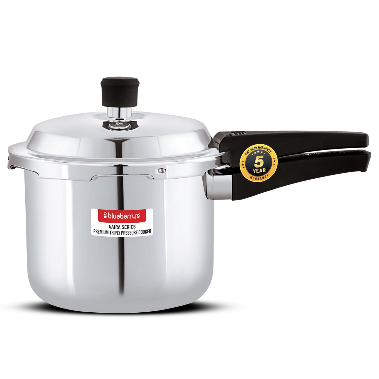 Blueberry's Premium Triply Stainless Steel 3-Liter Pressure Cooker