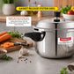 Blueberry's Premium Triply Stainless Steel 5-Liter Pressure Cooker