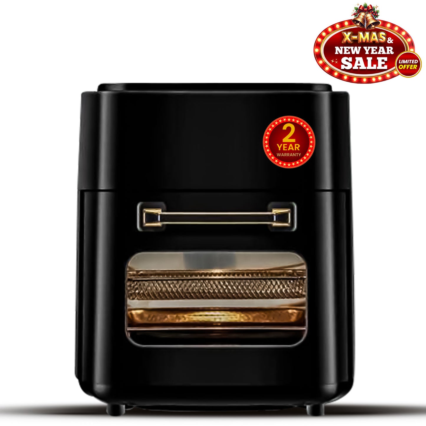 Blueberry's 10-Liter 1400-Watts Multi-Purpose Digital Air Fryer