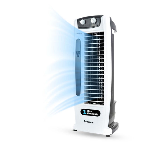 Blueberry's Tower Fan, Powerful Air Throw,4-Way Air Flow,25 Feet Air Delivery