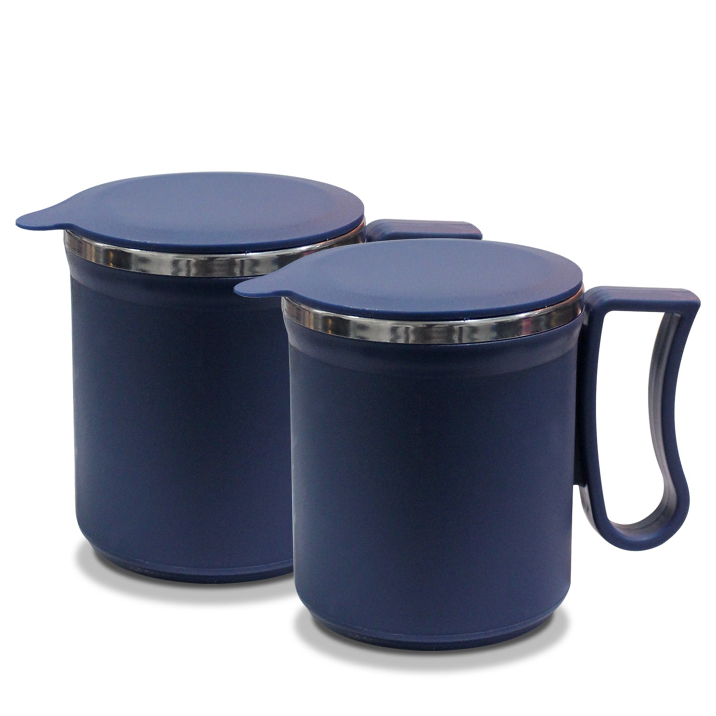 Blueberry's Double Coffee Mug with Lid