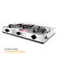 Blueberry's BLAZE 3 Burner Full Steel Gas Stove