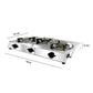 Blueberry's BLAZE 3 Burner Full Steel Gas Stove