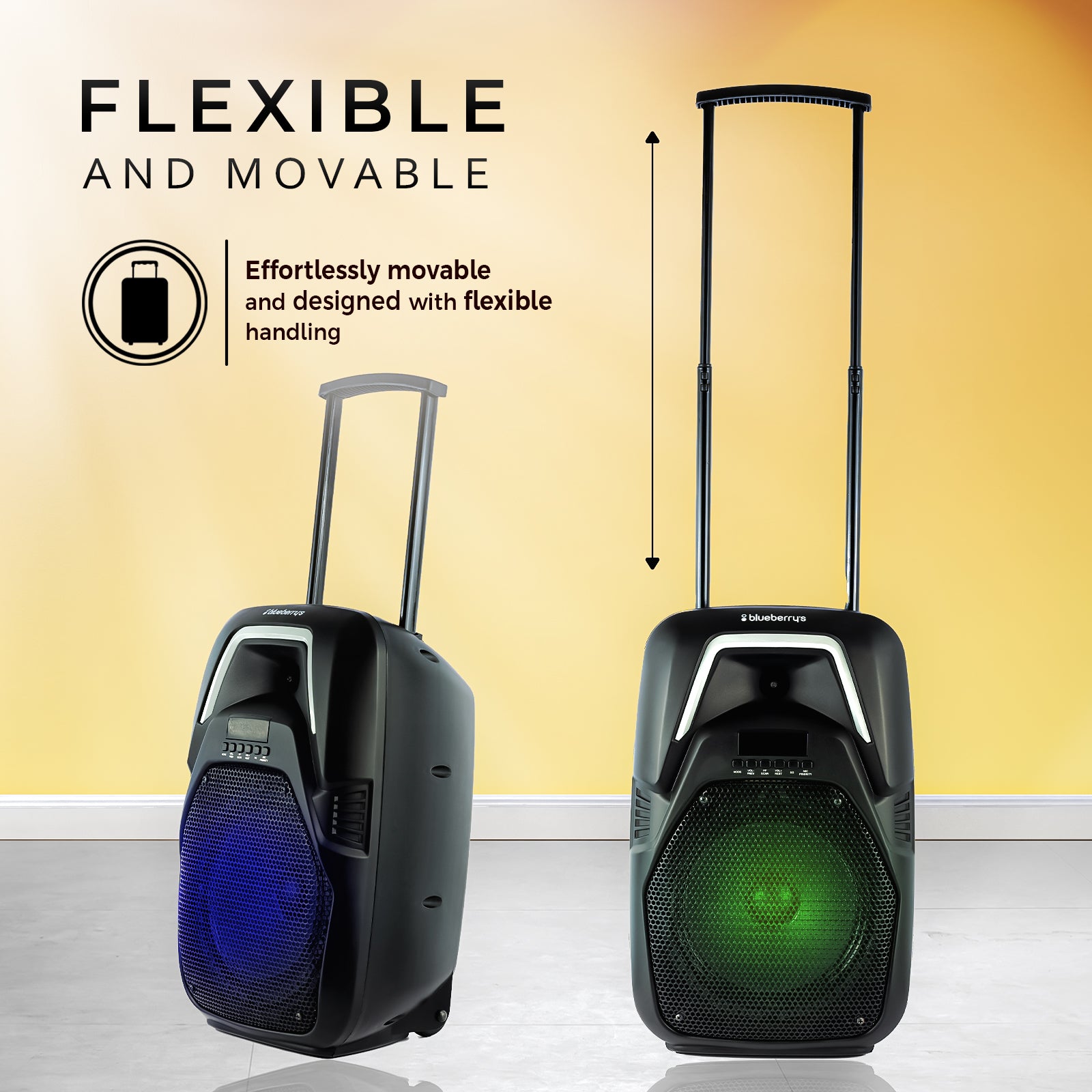 Wireless Speaker Blueberry Bluetooth Speaker Blueberry's 40-Watts