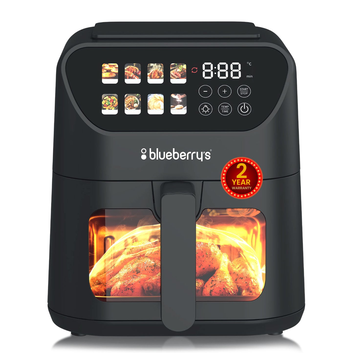 Blueberry's 4.2-Liter 1400-Watts Digital Air Fryer