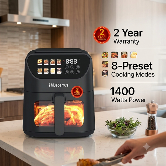 Blueberry's 4.2-Liter 1400-Watts Digital Air Fryer