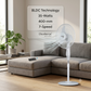 Blueberry's 35-Watts 400-mm 16" 3-Leaft Plastic BLDC Wall Fan with Remote