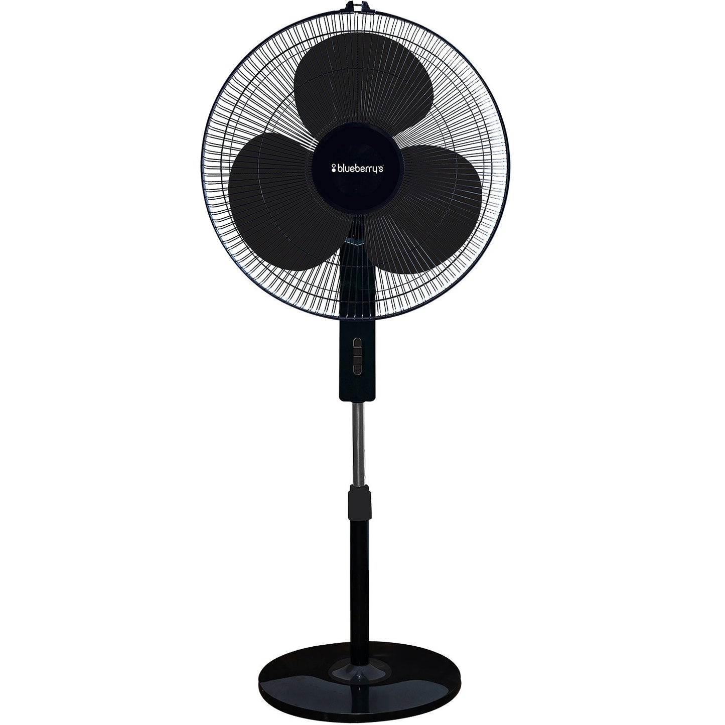 Blueberry's High Speed 3-Leaf Pedestal Fan, 16" 55-Watts