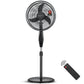 Blueberry's 35-Watts 400-mm 16" 3-Leaft Plastic BLDC Wall Fan with Remote