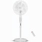 Blueberry's BLDC 35-Watts 400-mm 16" 3-Leaft, Plastic Gril Wall Fan with Remote