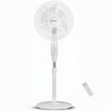 Blueberry's BLDC 35-Watts 400-mm 16" 3-Leaft, Plastic Gril Wall Fan with Remote