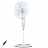 Blueberry's BLDC 35-Watts 400-mm 16" 3-Leaft, Plastic Gril Wall Fan with Remote