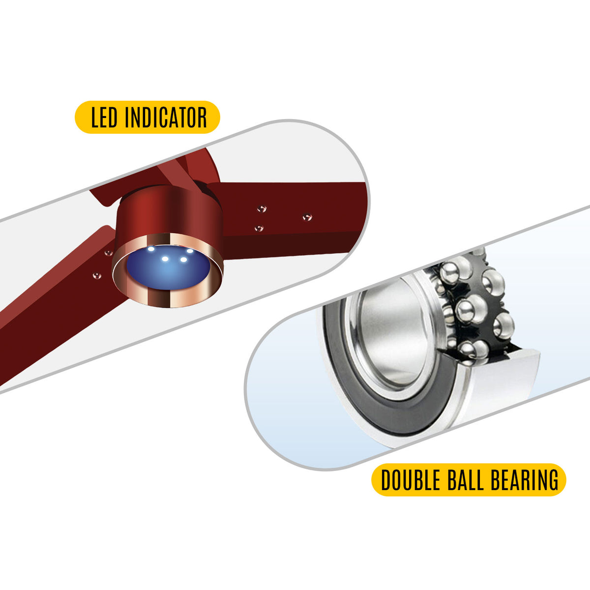 Blueberry's 1200mm BLDC Ceiling Fan with Remote Control, BEE 5-Star Rated (Copy)