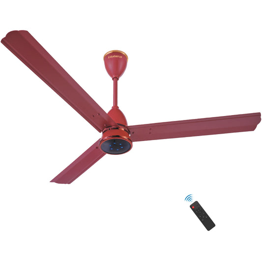 𝖡𝗅𝗎𝖾𝖻𝖾𝗋𝗋𝗒'𝗌 1200𝗆𝗆 𝖡𝖫𝖣𝖢 𝖢𝖾𝗂𝗅𝗂𝗇𝗀 𝖥𝖺𝗇 𝗐𝗂𝗍𝗁 𝖱𝖾𝗆𝗈𝗍𝖾, 𝖫𝖤𝖣 𝖫𝗂𝗀𝗁𝗍, 𝖡𝖤𝖤 5-𝖲𝗍𝖺𝗋 𝖱𝖺𝗍𝖾𝖽