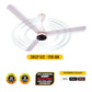 Blueberry's 1200mm BLDC Ceiling Fan with Remote Control, BEE 5-Star Rated