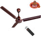 Blueberry's 1200mm BLDC Ceiling Fan with Remote Control, BEE 5-Star Rated
