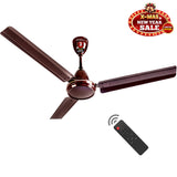 Blueberry's 1200mm BLDC Ceiling Fan with Remote Control, BEE 5-Star Rated