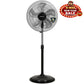 High Speed 18" Pedestal Fan, Full Metal, 75-Watts
