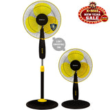 Blueberry's 16" 2IN1 Pedestal Fan