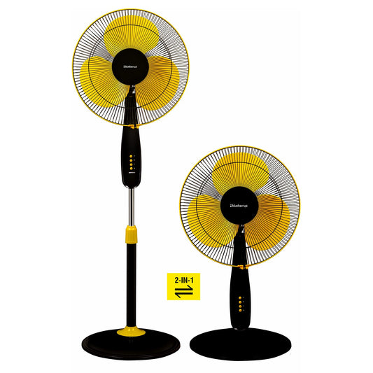Blueberry's 16" 2IN1 Pedestal Fan