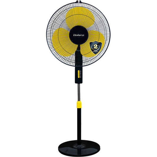 Blueberry's High Speed 3-Leaf Pedestal Fan, 16" 55-Watts