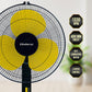 Blueberry's High Speed 3-Leaf Pedestal Fan, 16" 55-Watts