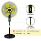 Blueberry's High Speed 16" 55-Watts Pedestal Fan