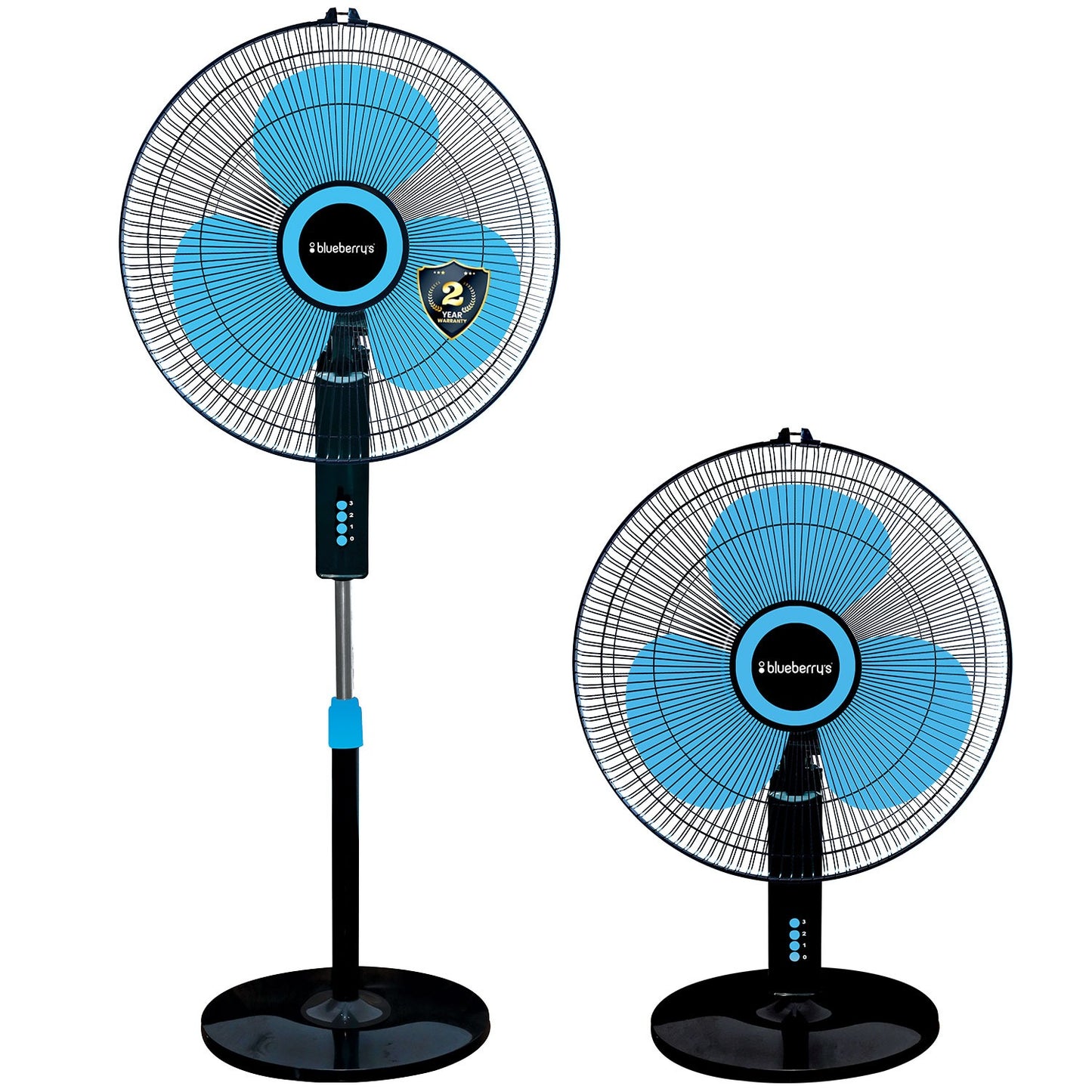 Blueberry's 16" 2IN1 Pedestal Fan