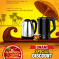 Stainless Steel 2-Liter + 1.8-Liter Electric Kettle Onam Combo