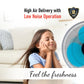 Blueberry's High Speed 3-Leaf Pedestal Fan, 16" 55-Watts