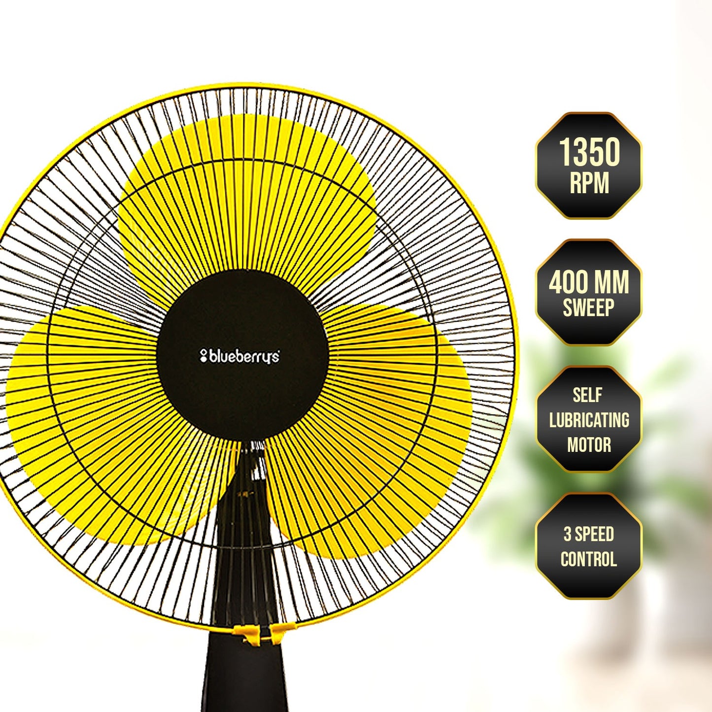 Blueberry's 16" 2IN1 Pedestal Fan