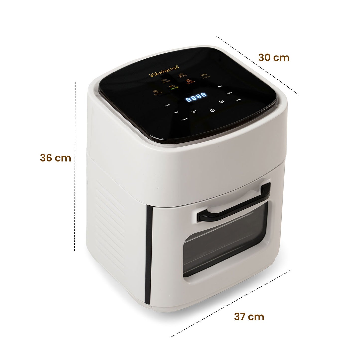 Blueberry's 10-Liter 1400-Watts Multi-Purpose Digital Air Fryer