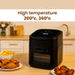 Blueberry's 10-Liter 1400-Watts Multi-Purpose Digital Air Fryer