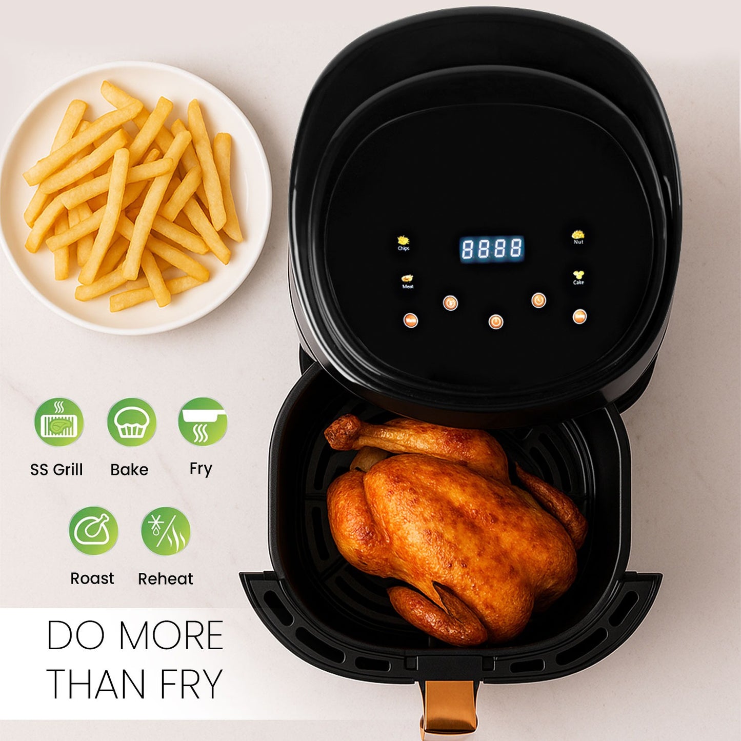 Blueberry's 6-Liter 1400-Watts Digital Air Fryer