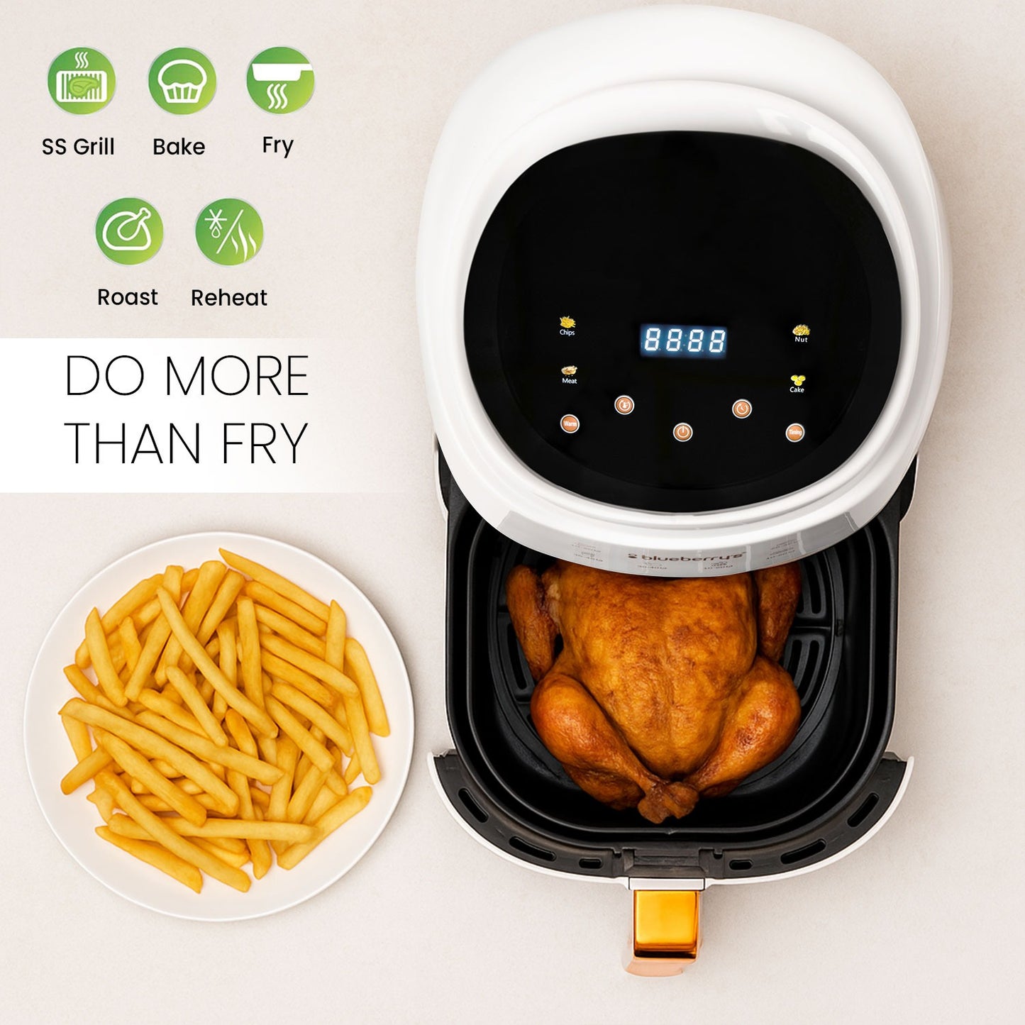 Blueberry's 6-Liter 1400-Watts Digital Air Fryer