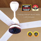 Blueberry's 1200mm BLDC Ceiling Fan with Remote Control, BEE 5-Star Rated