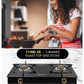 Blueberry's Premium 2-Burner Glass Top Gas Stove