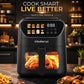 Blueberry's 4.2-Liter 1400-Watts Digital Air Fryer