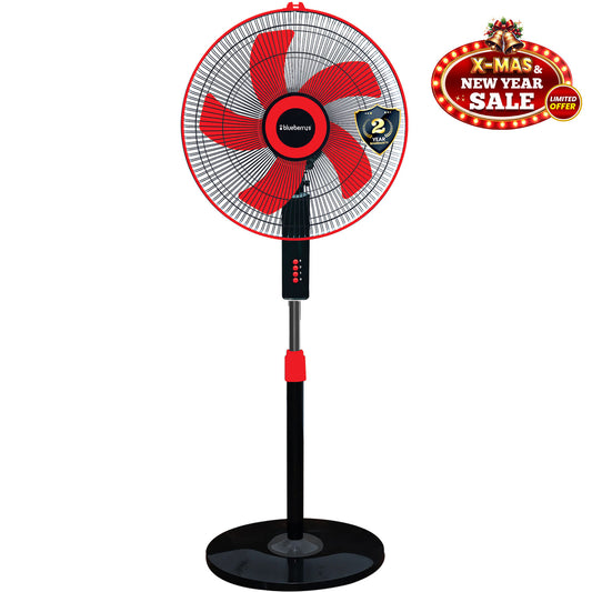 Blueberry's High Speed 16" 55-Watts Pedestal Fan