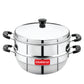 Blueberry's 2 Plate 10 Idly Stainless Steel Idly Cooker