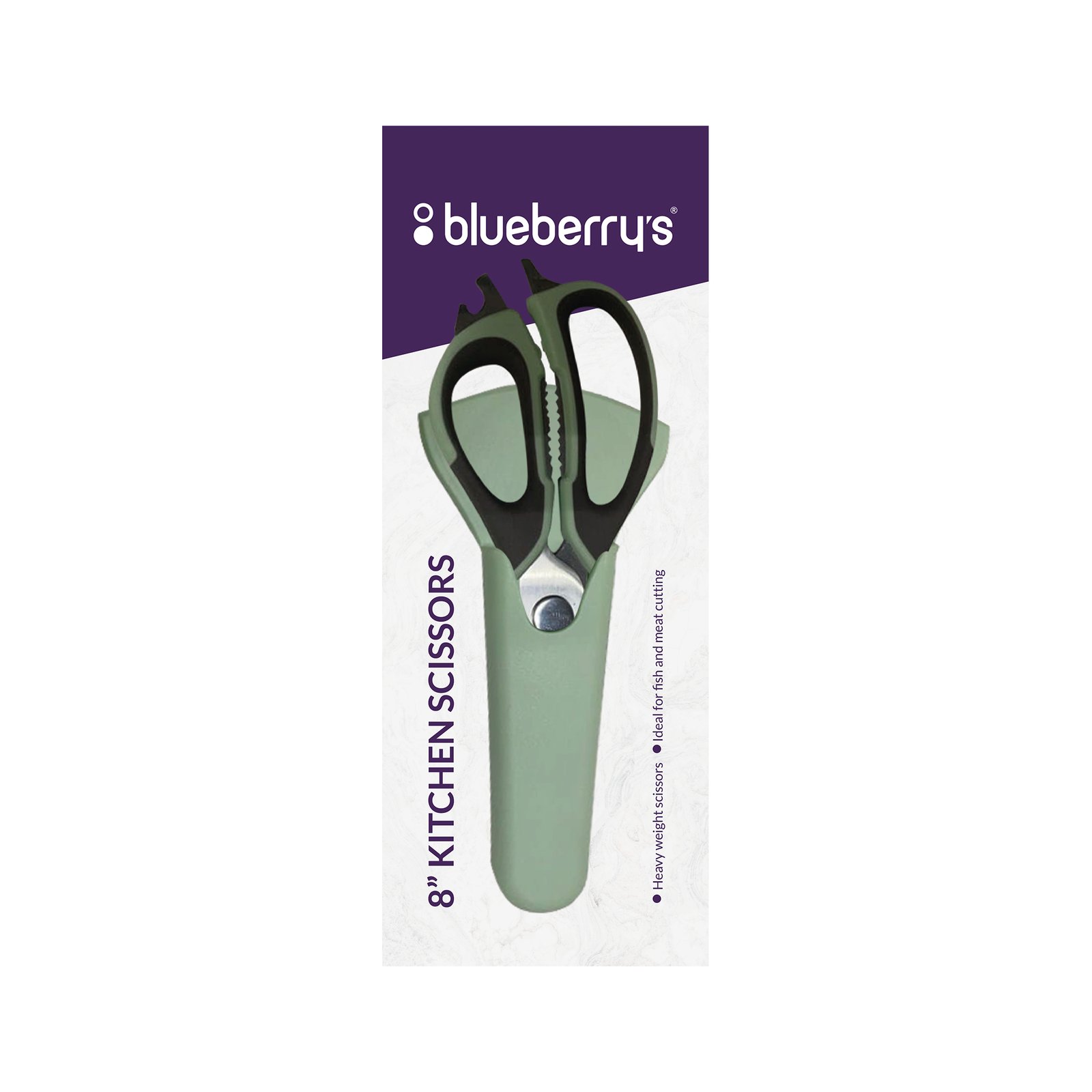 Blueberry's Multi Purpose Kitchen Scissors 